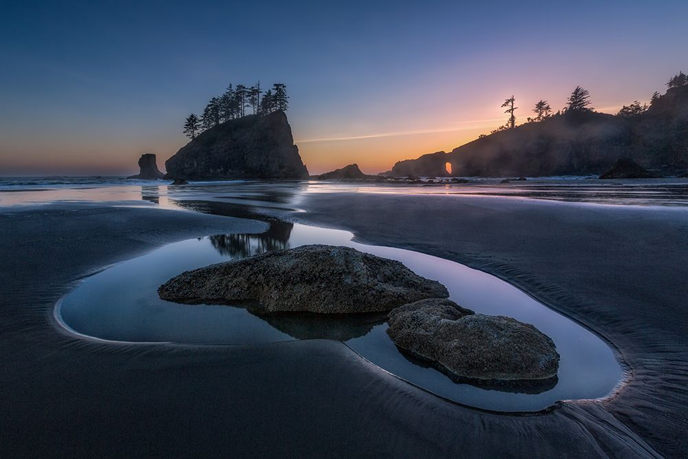 Twilight At Second Beach art print by Donald Luo for $57.95 CAD