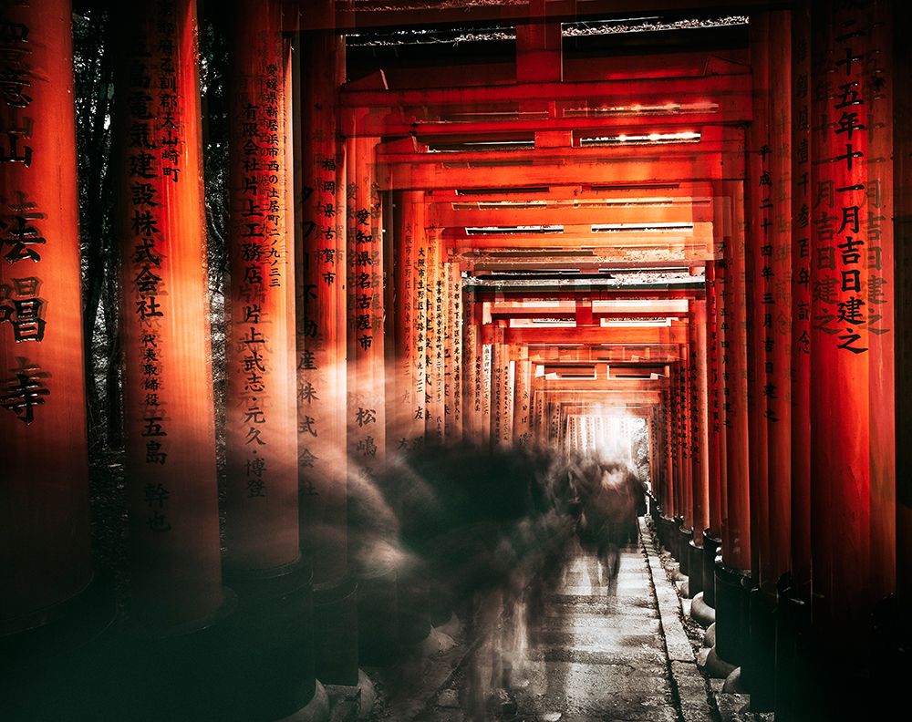 Fushimi Inari Shrine art print by Carmine Chiriaco for $57.95 CAD