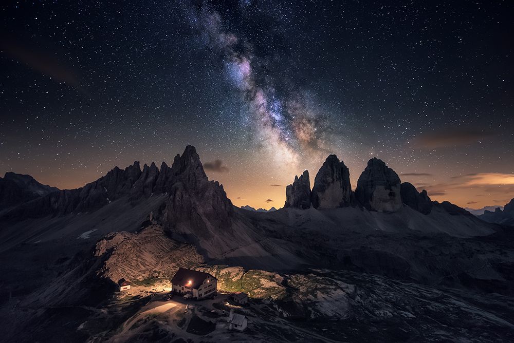 Rising Over Tre Cime art print by Carlos F. Turienzo for $57.95 CAD