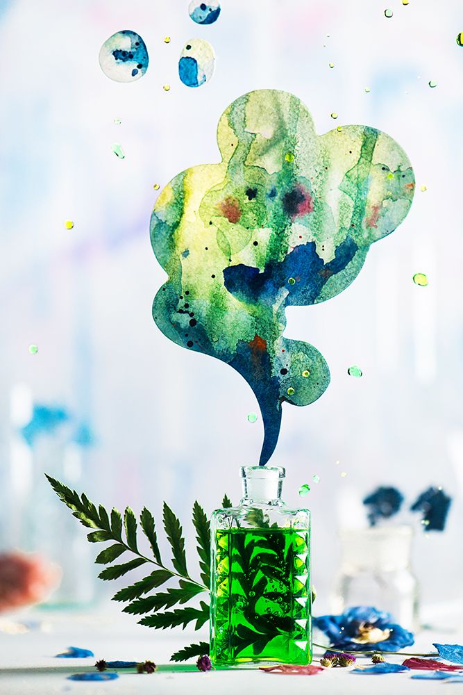 Summer Perfume (Green) art print by Dina Belenko for $57.95 CAD
