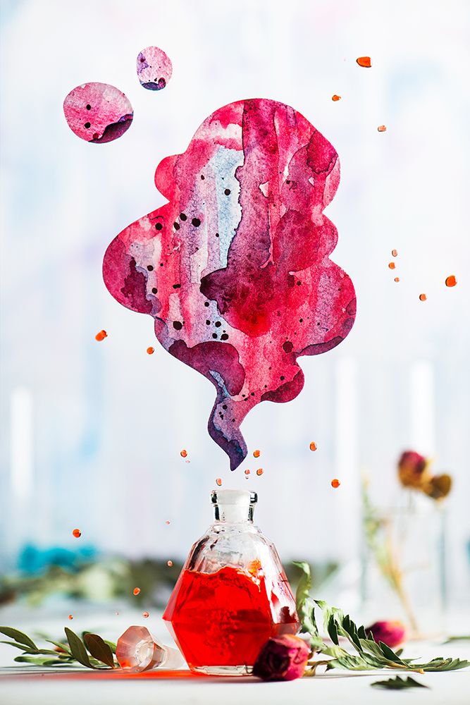 Summer Perfume (Red) art print by Dina Belenko for $57.95 CAD