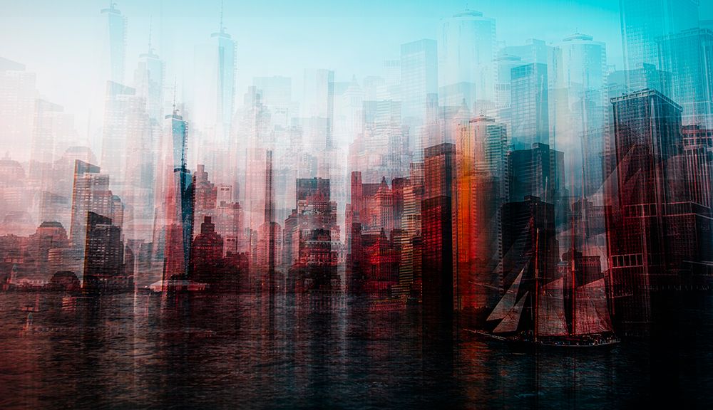 Manhattan art print by Carmine Chiriaco for $57.95 CAD