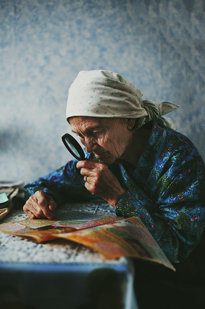 Grandmother art print by Natalia Zhukova for $57.95 CAD