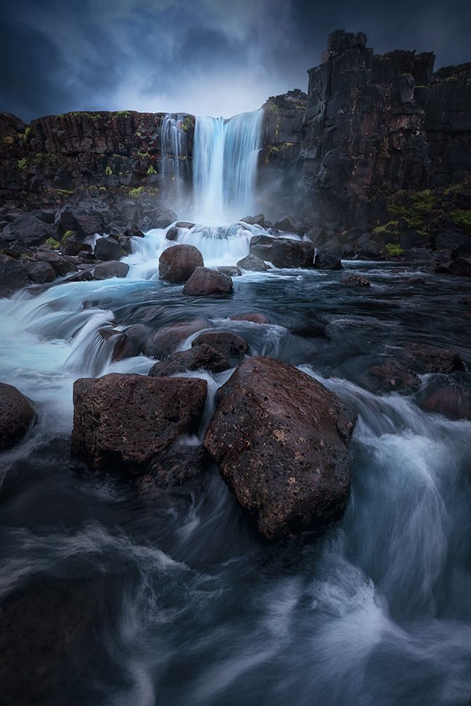 Una Cascada. art print by Juan de Pablo for $57.95 CAD