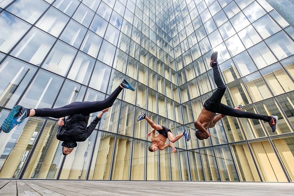 Tricking With Ahmed Chouikhi-Mehdi Harhad A Kacvin Cactout art print by Tristan Shu for $57.95 CAD