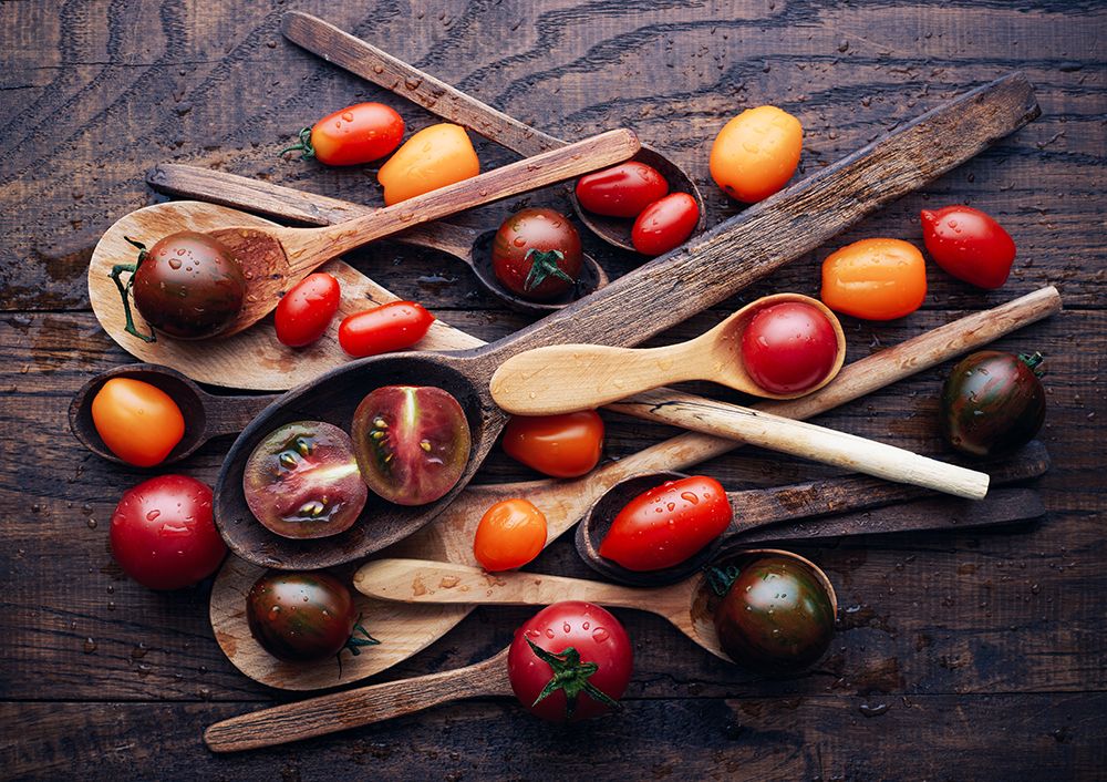 Spoonsatomatoes art print by Aleksandrova Karina for $57.95 CAD