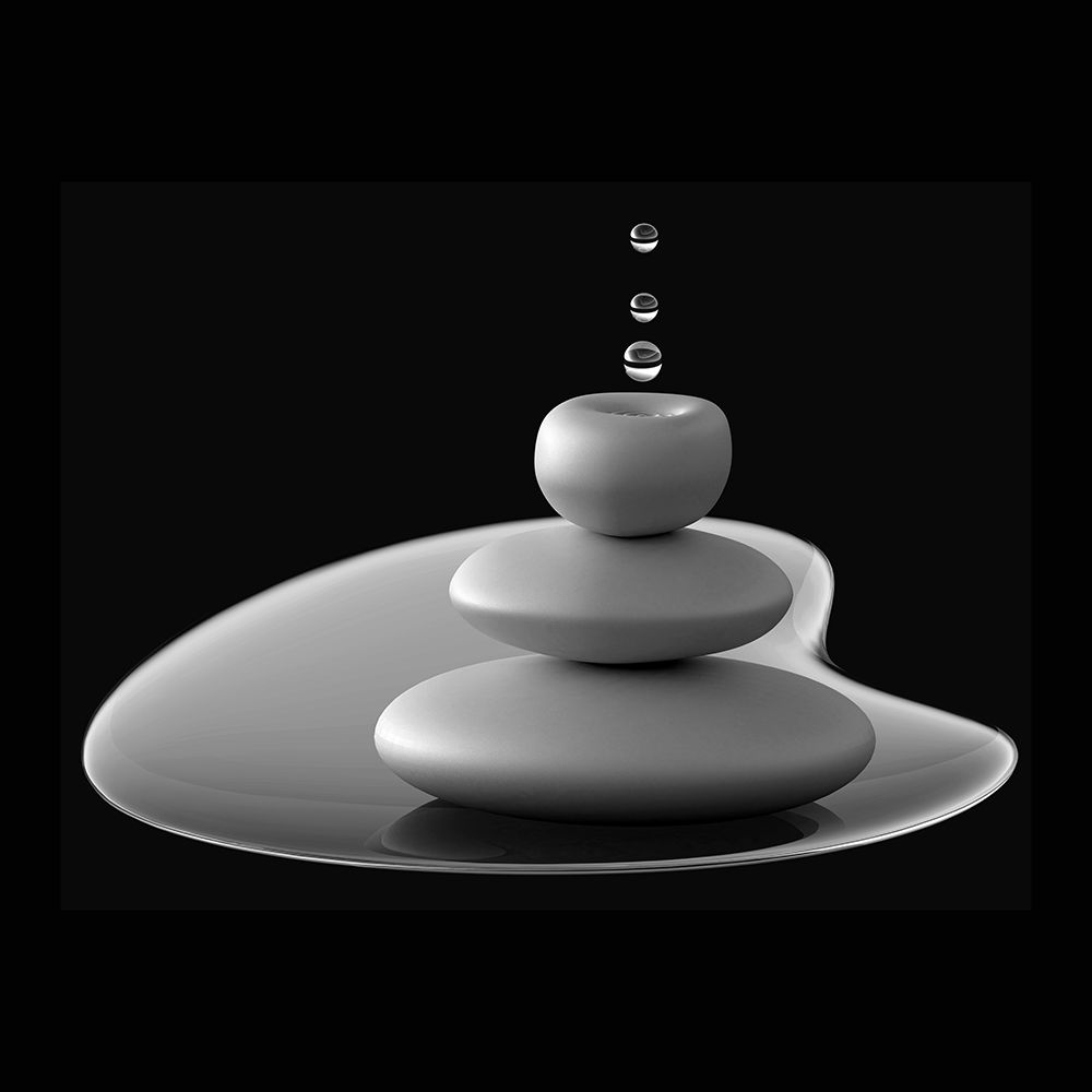 Drops Composition art print by Antonyus Bunjamin for $57.95 CAD