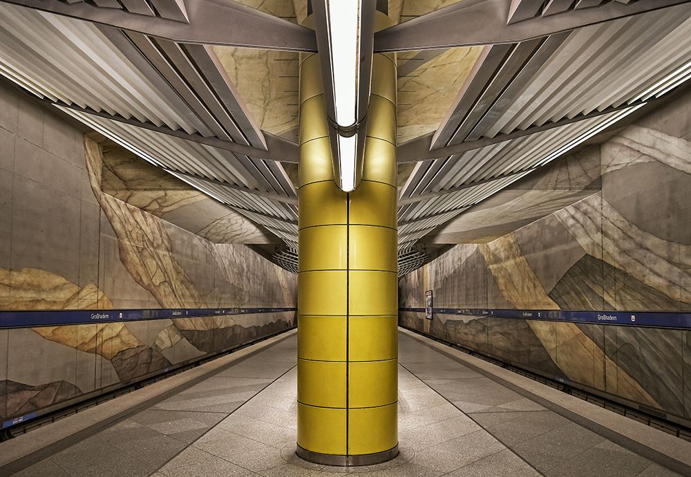 Subway Munich art print by Renate Reichert for $57.95 CAD