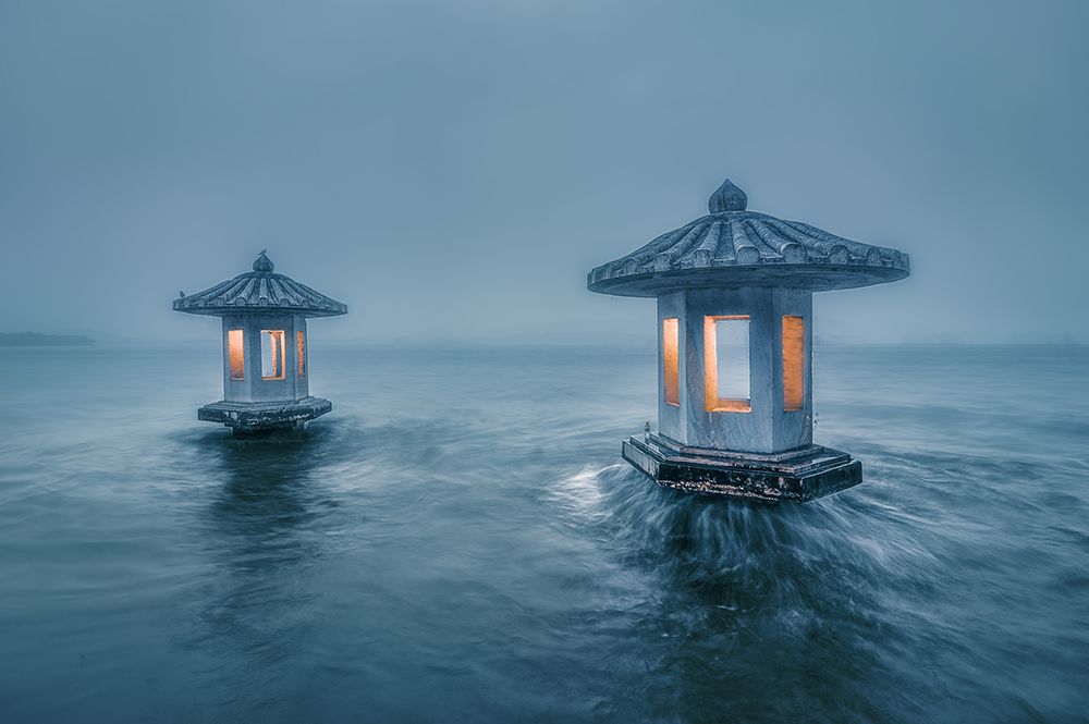 Chuiguang Pavilion art print by Liwulei for $57.95 CAD
