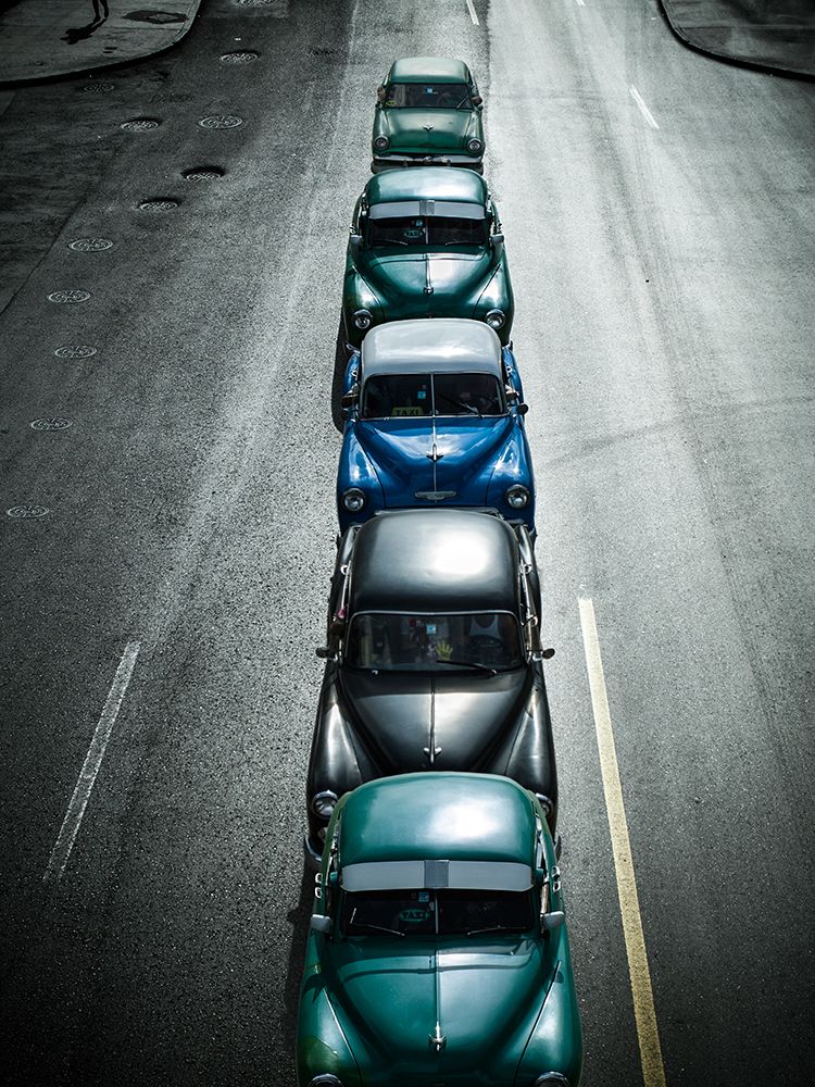 Vintage Cars,Havana Fantasy art print by Svetlin Yosifov for $57.95 CAD