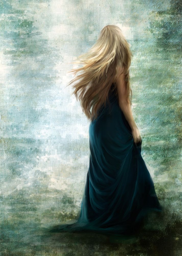 It was the way she left art print by Charlaine Gerber for $57.95 CAD