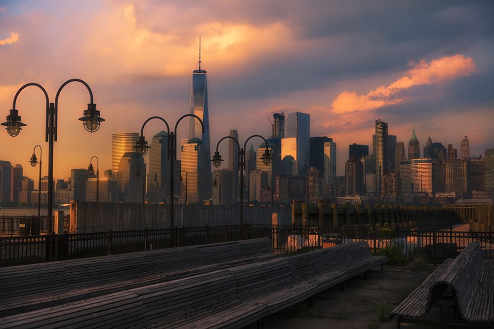 Old NYC art print by David Martin Castan for $57.95 CAD