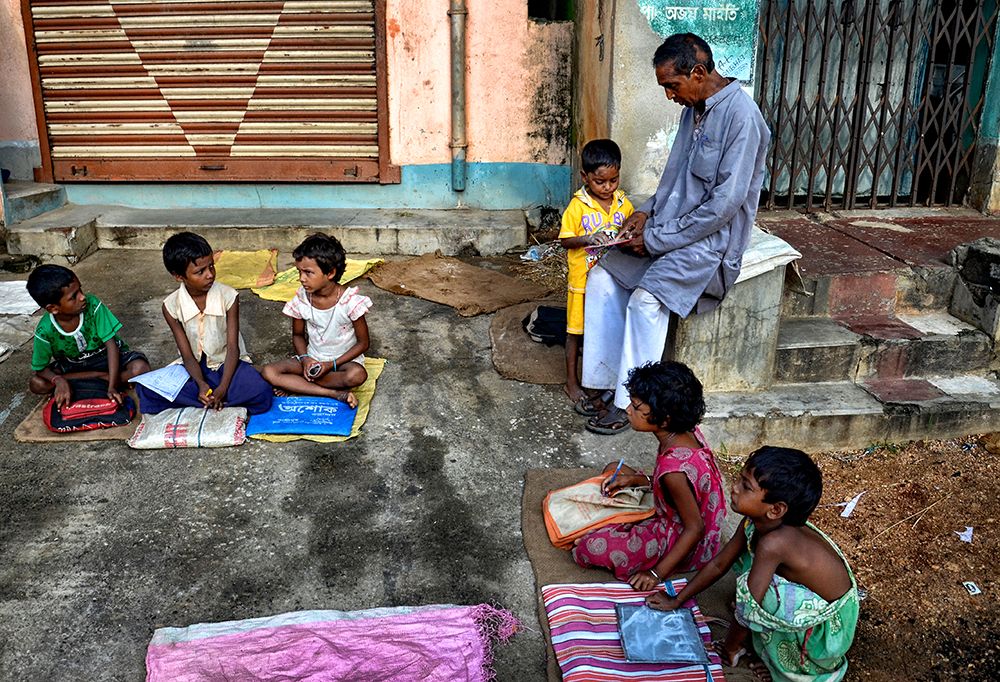 Street Education art print by Avishek Das for $57.95 CAD