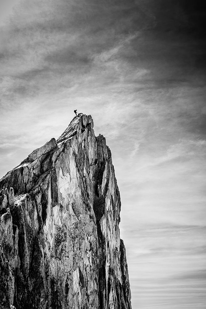 Balancing between Earth and Sky art print by Thomas Vuillaume for $57.95 CAD