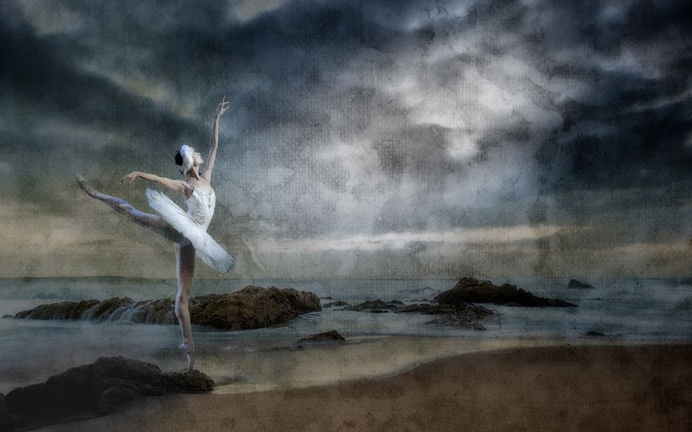 Dance Like Nobodys Watching... art print by Peet Van Den for $57.95 CAD