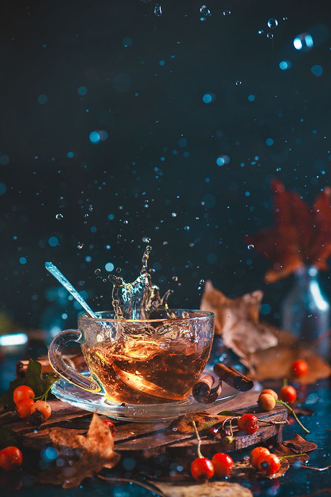 Autumn Teatime art print by Dina Belenko for $57.95 CAD