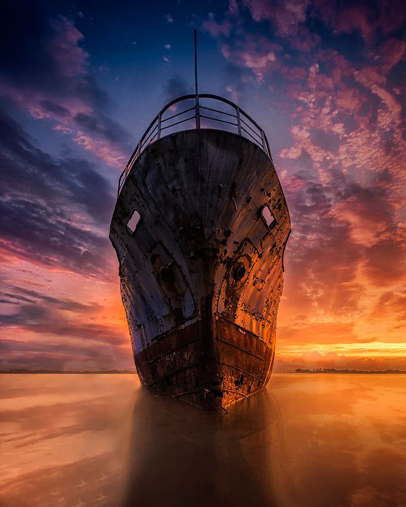 Ghost Ship art print by miwafajri for $57.95 CAD