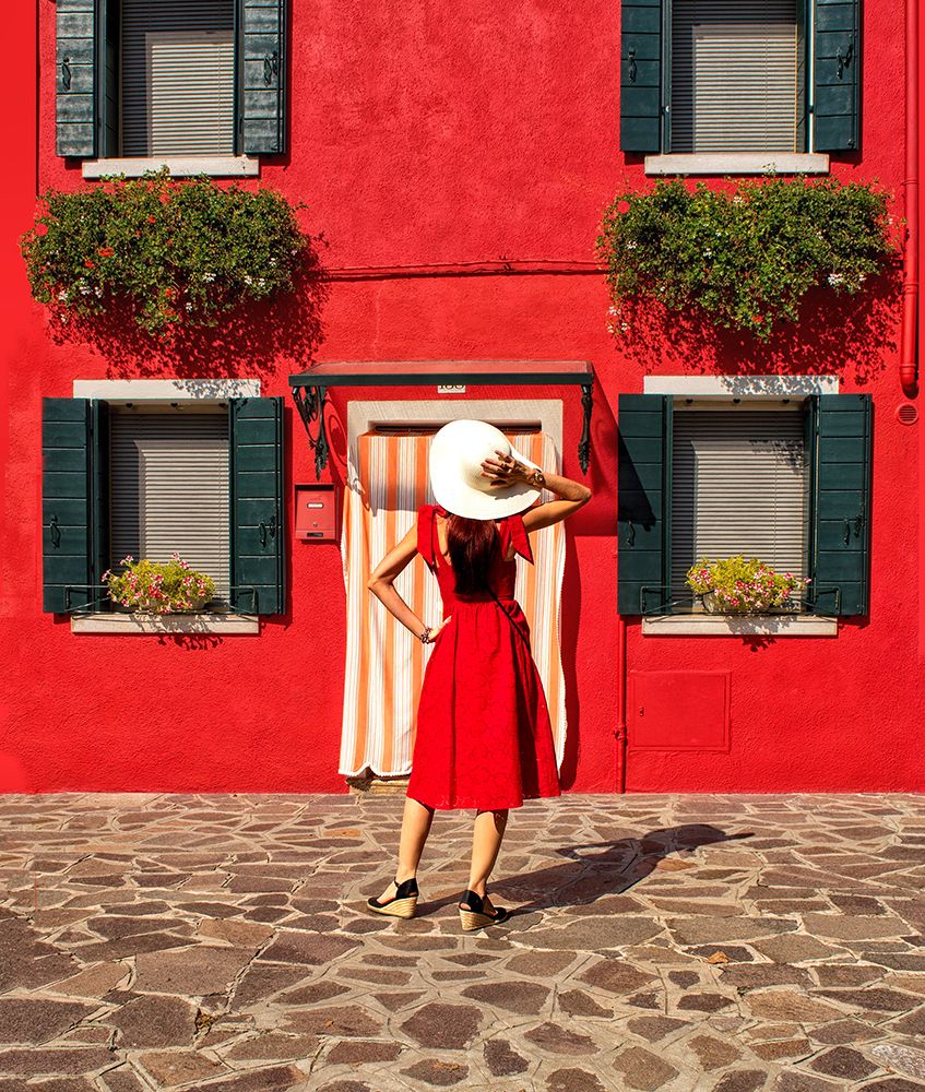 Red art print by Anette Ohlendorf for $57.95 CAD