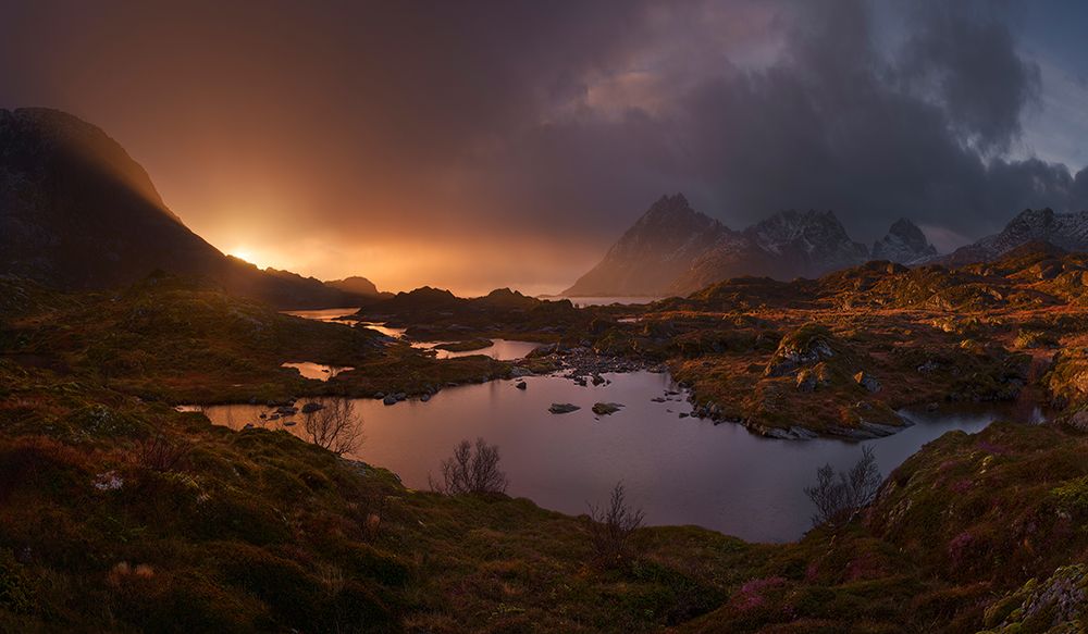 Sunrise Over Lofoten art print by Inigo Cia for $57.95 CAD