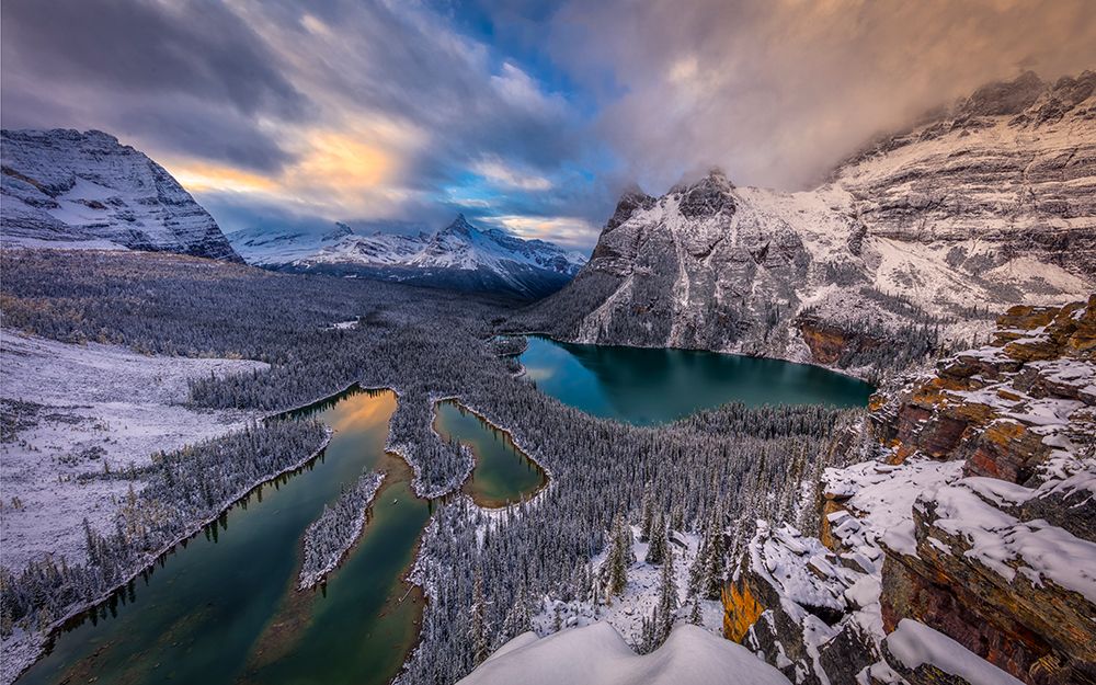 Lake Ohara art print by Michael Zheng for $57.95 CAD