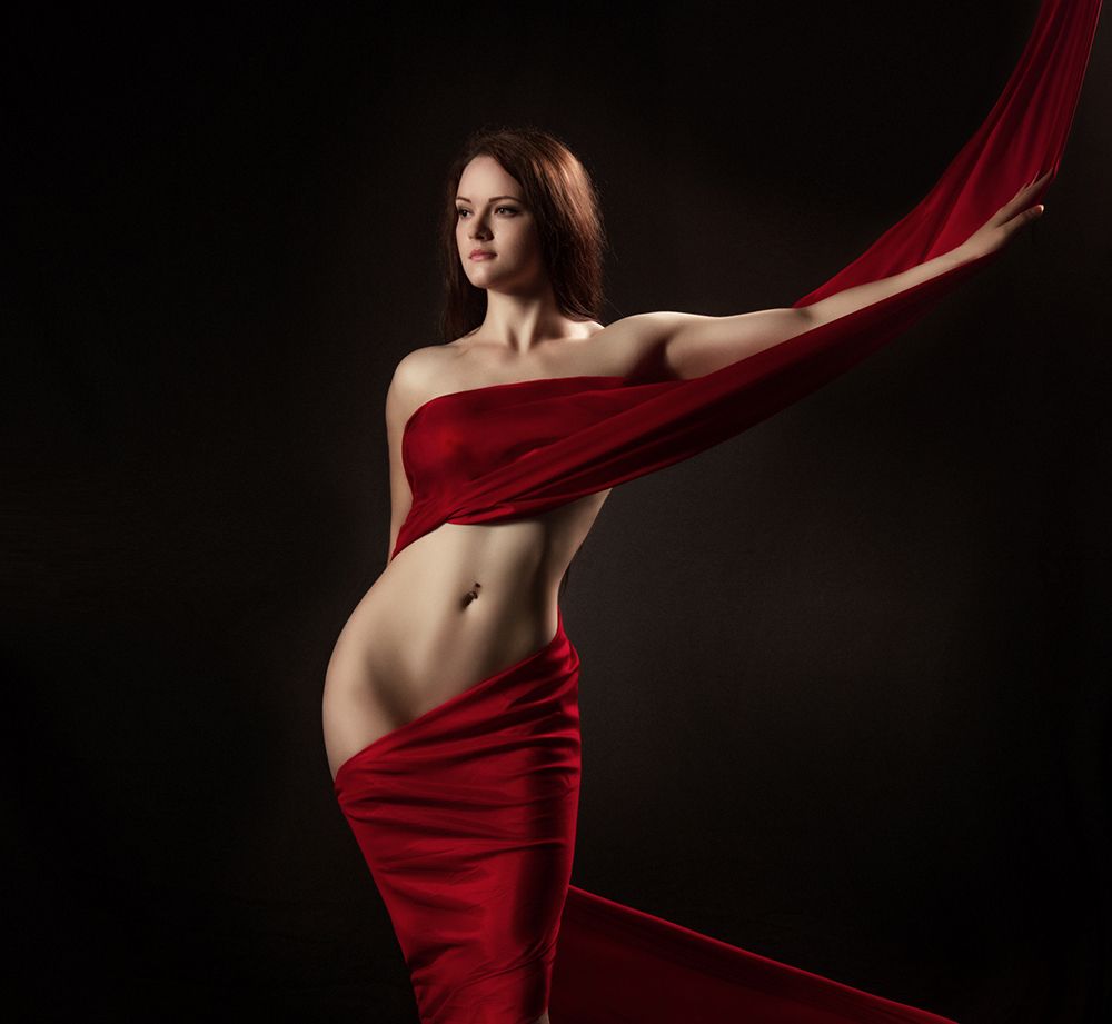 Red art print by Antonik for $57.95 CAD