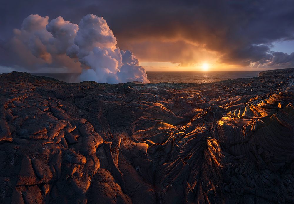 Lava Fields art print by Inigo Cia for $57.95 CAD