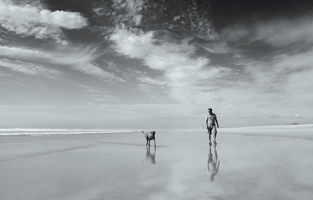 Lifes A Beach art print by Karen Van Eyken for $57.95 CAD