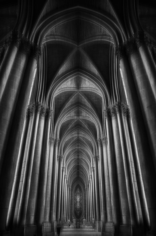 Notre-Dame Cathacdral art print by Oussama Mazouz for $57.95 CAD