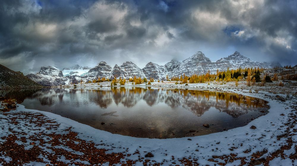 Ring Of Ten Peaks art print by Dianne Mao for $57.95 CAD