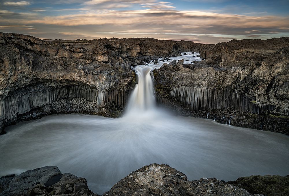 Aldeyjarfoss Waterfall North Iceland art print by Ronny Olsson for $57.95 CAD