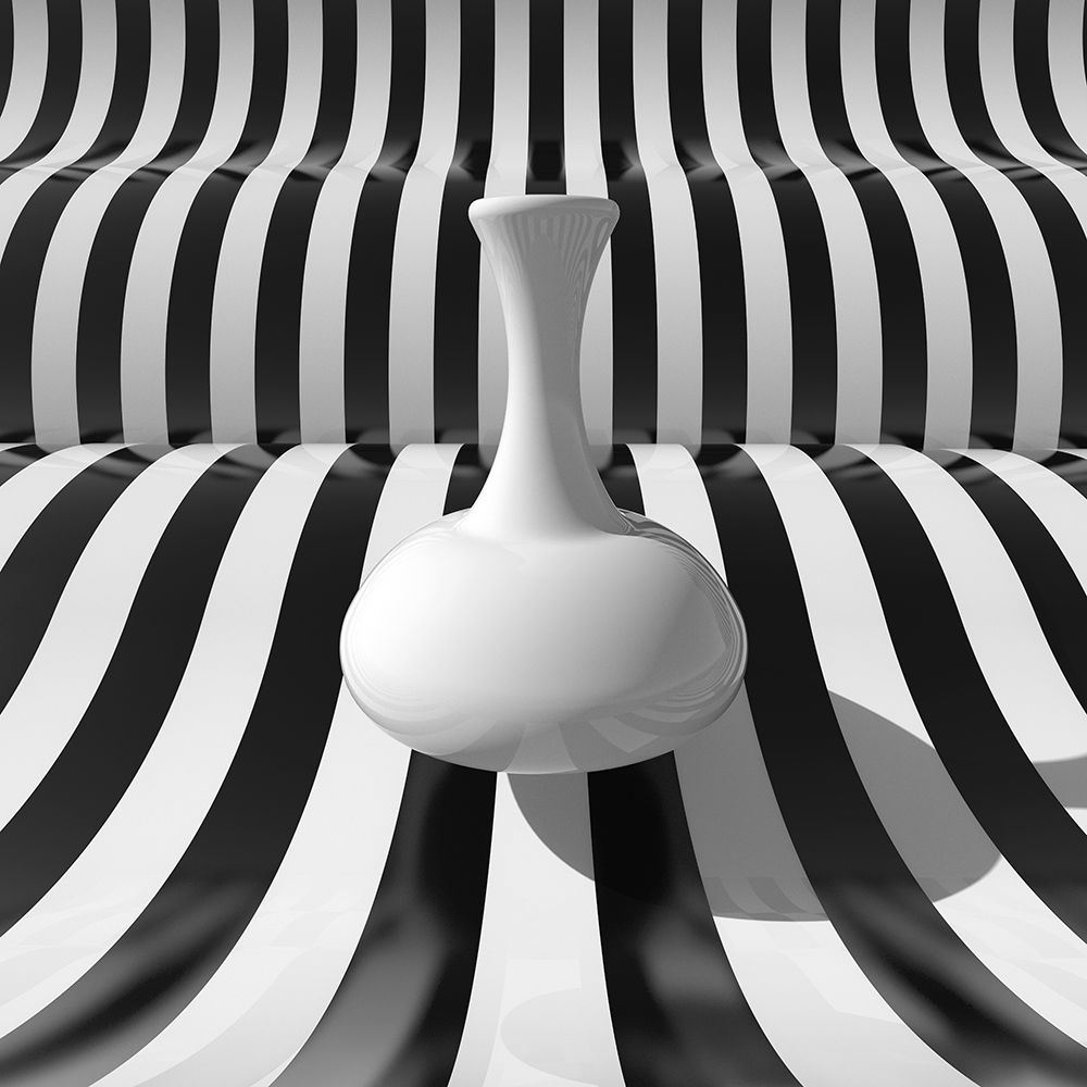 Bottle And Strips art print by Antonyus Bunjamin for $57.95 CAD