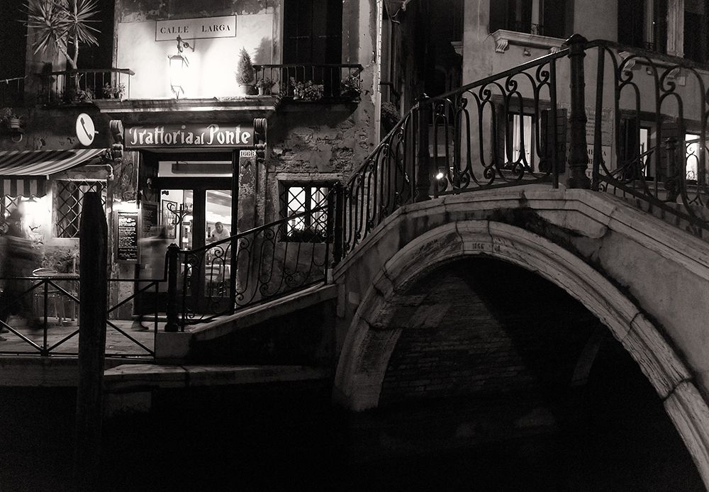 Trattoria Al Ponte art print by Izabella Vegh for $57.95 CAD