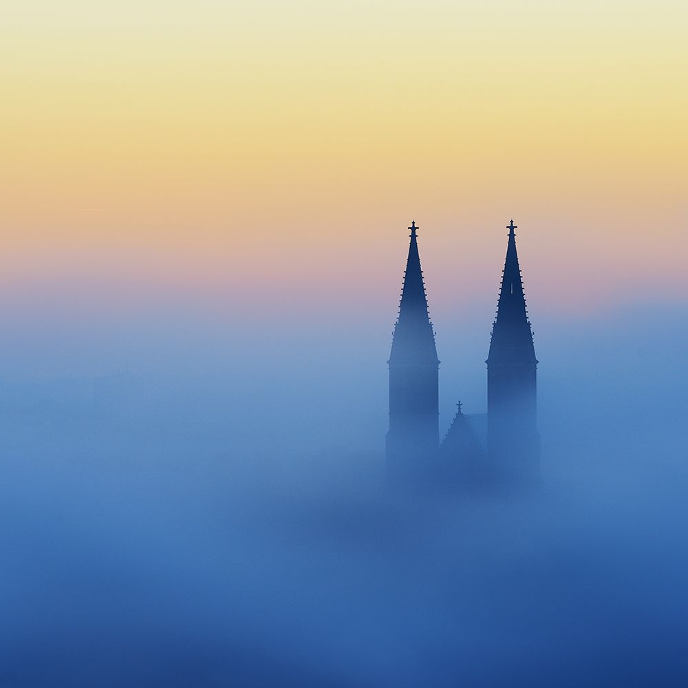 --Foggy VyAiehrad-- art print by Marek Kijevsky for $57.95 CAD