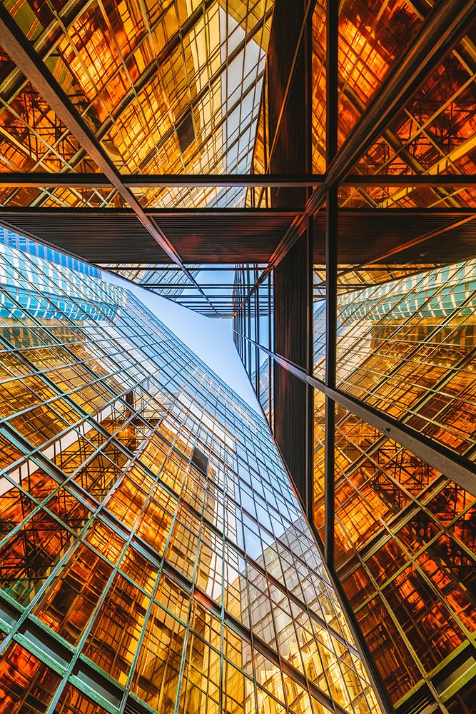 Golden Triangle art print by Kevin Jiang for $57.95 CAD