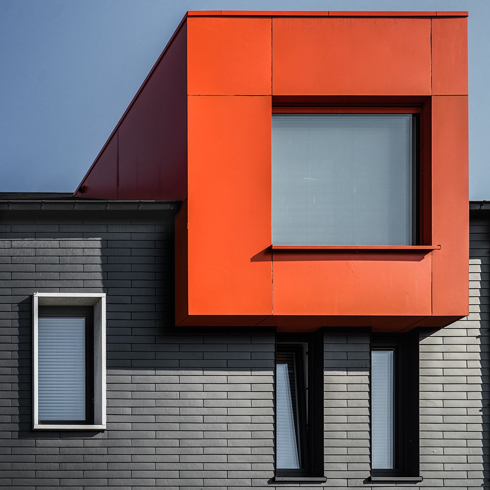 Orange Hideout art print by Luc Vangindertael for $57.95 CAD
