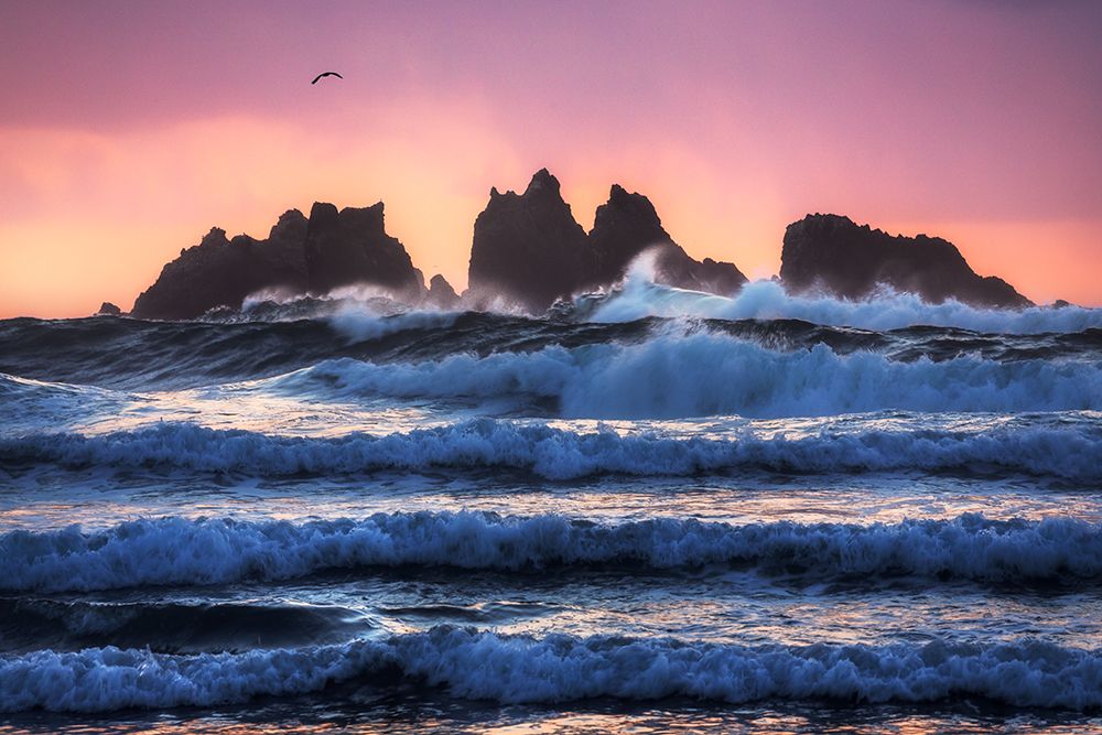 Bandon Beach Layers art print by Daniel Gastager for $57.95 CAD