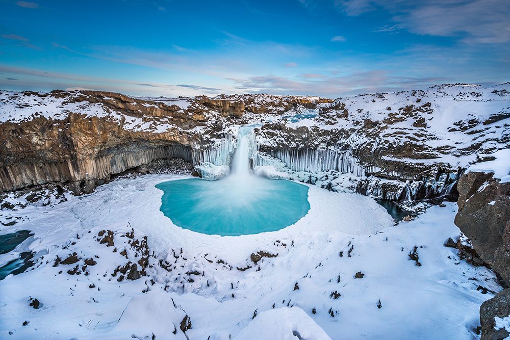Aldeyjarfoss - The Wide View art print by Jeffrey C. Sink for $57.95 CAD