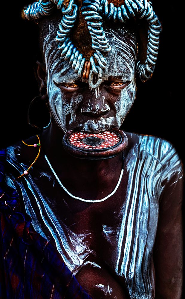 Mursi Woman art print by Giuseppe Damico for $57.95 CAD