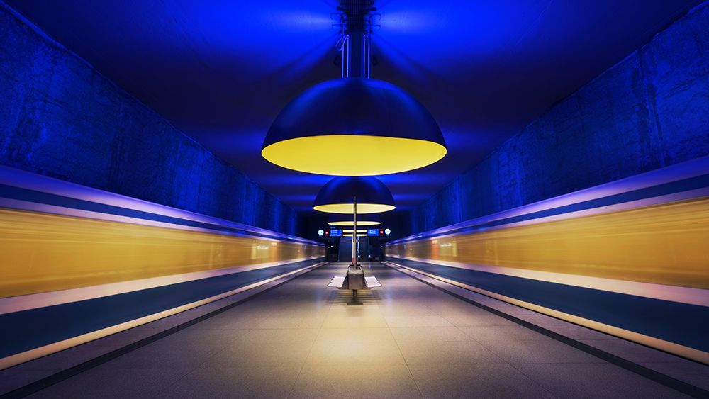 Underground Lights art print by Ivan Ferrero for $57.95 CAD