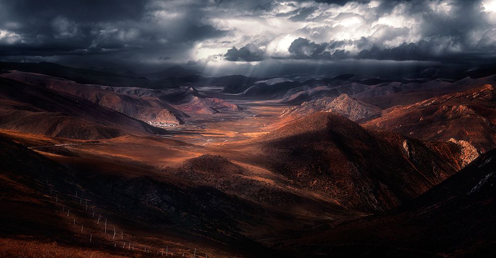 The Highland Of The Holy Light art print by Selions for $57.95 CAD