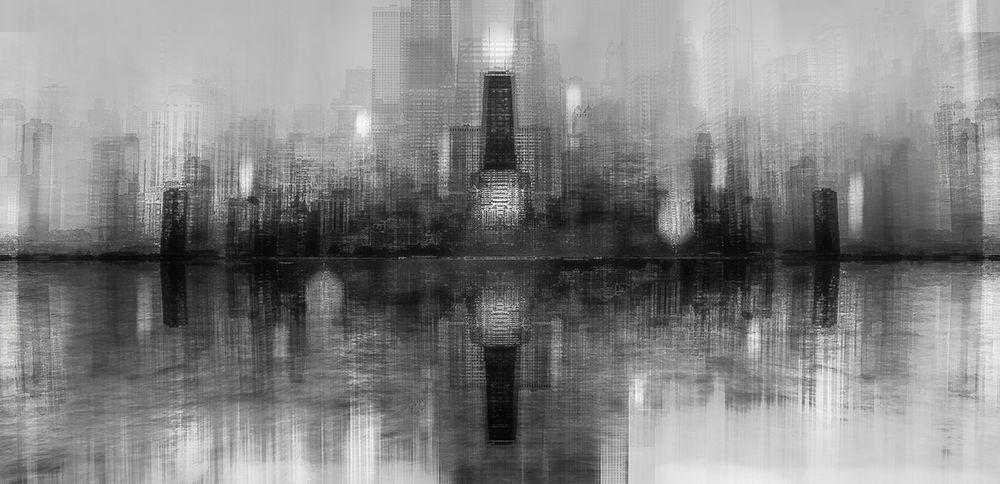 Chicago Skyline art print by Carmine Chiriaco for $57.95 CAD