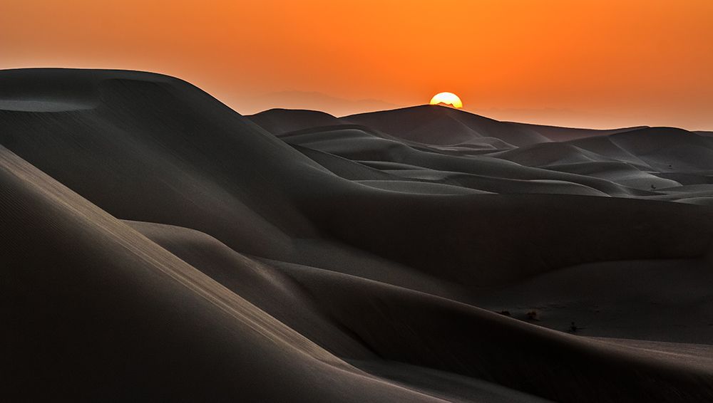 Sunrise Behind The Mountains art print by Babak Mehrafshar Efiap for $57.95 CAD
