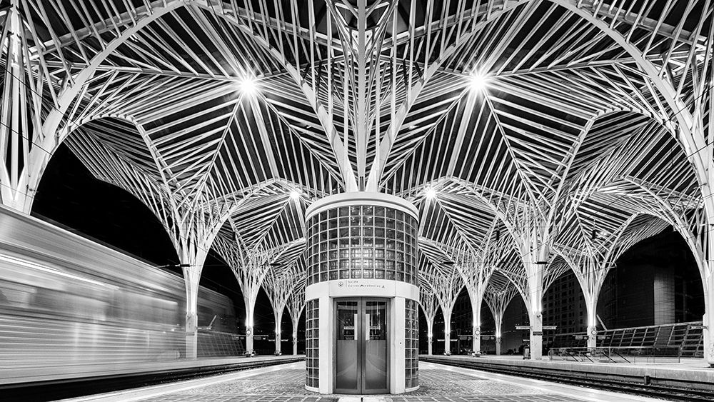 Train Station art print by Martin Steeb for $57.95 CAD