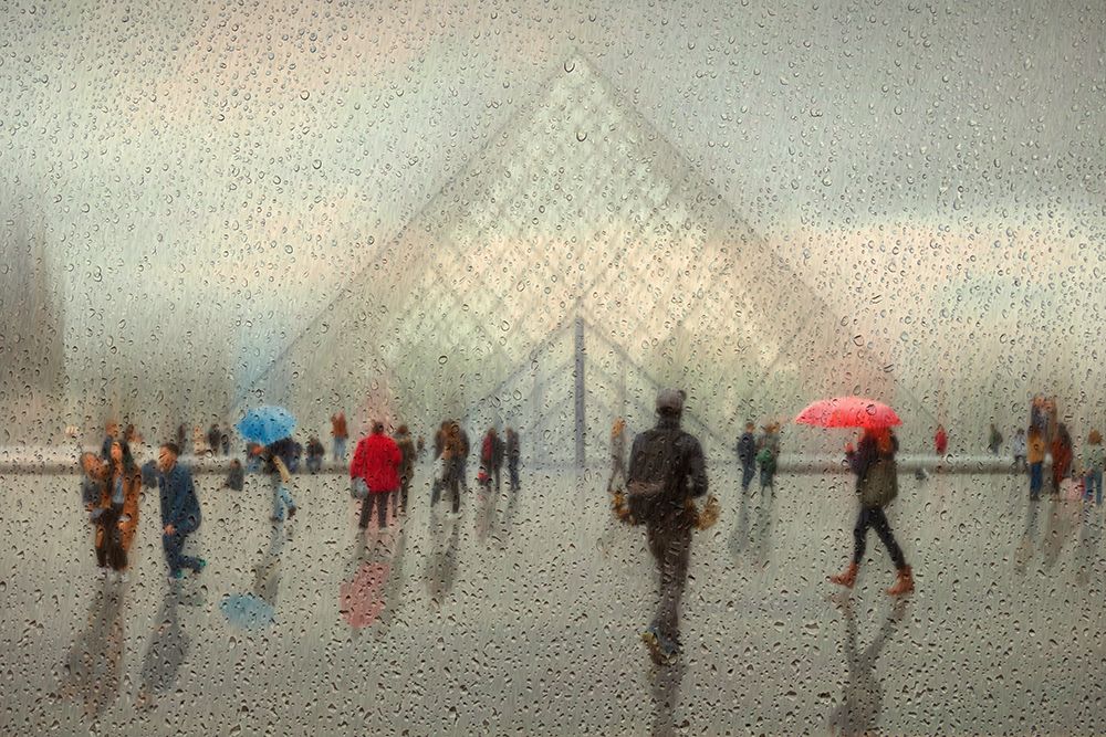 Rain In Paris art print by Roswitha Schleicher-Schwarz for $57.95 CAD