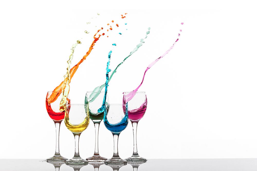 Glass Party art print by Madison for $57.95 CAD