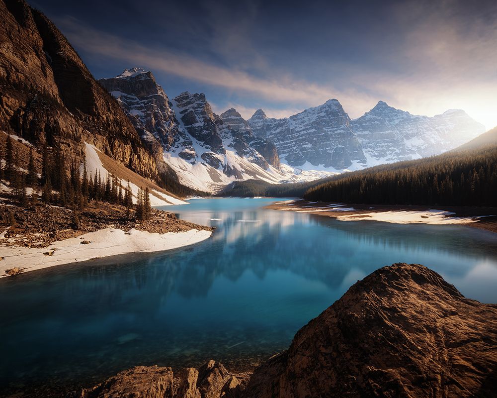 Moraine Me. art print by Juan Pablo De for $57.95 CAD