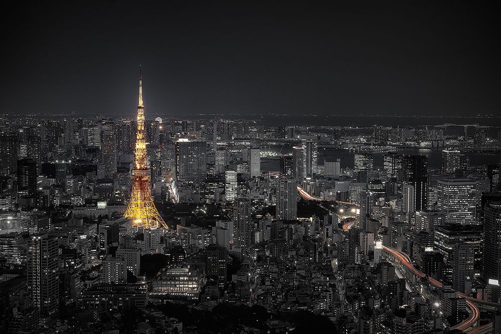 Tokyo At Night art print by Carlos Ramirez for $57.95 CAD