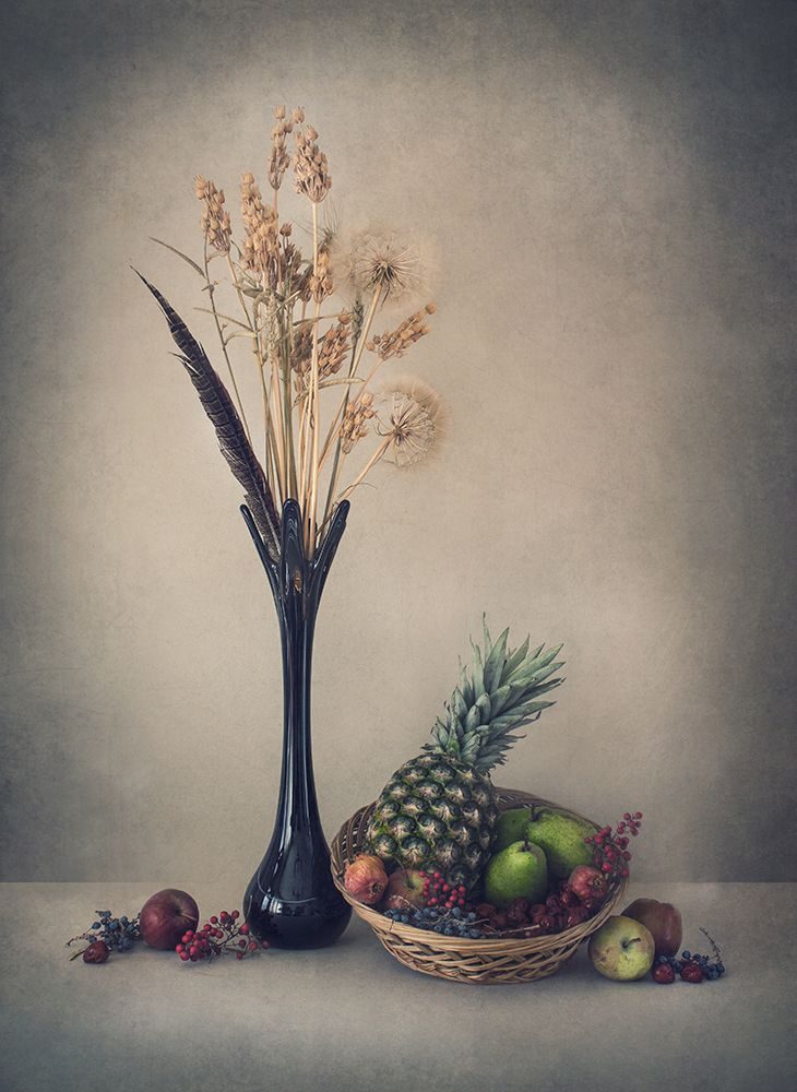 Winter With Fruits art print by Dimitar Lazarov for $57.95 CAD