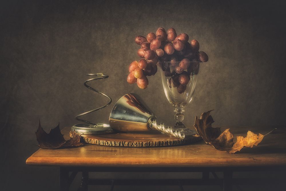Stil life grape and wine art print by Monique van Velzen for $57.95 CAD
