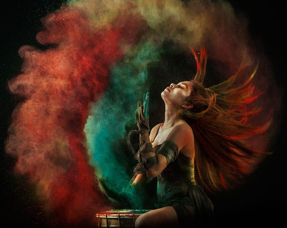 Fire Dance art print by Sebastian Kisworo for $57.95 CAD